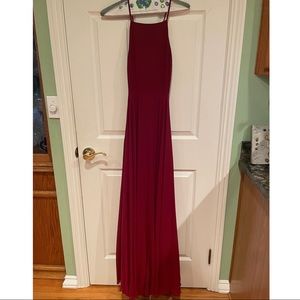 Lulus Mythical Kind of Love Burgundy Dress Size M